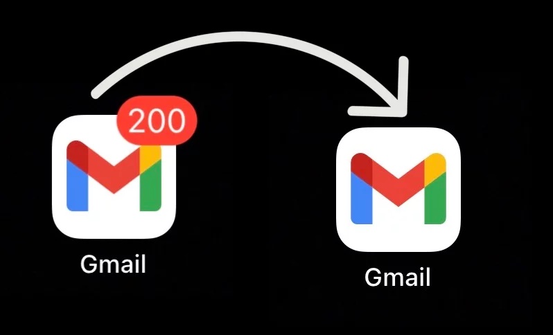 Gmail, email chưa đọc, xóa email
